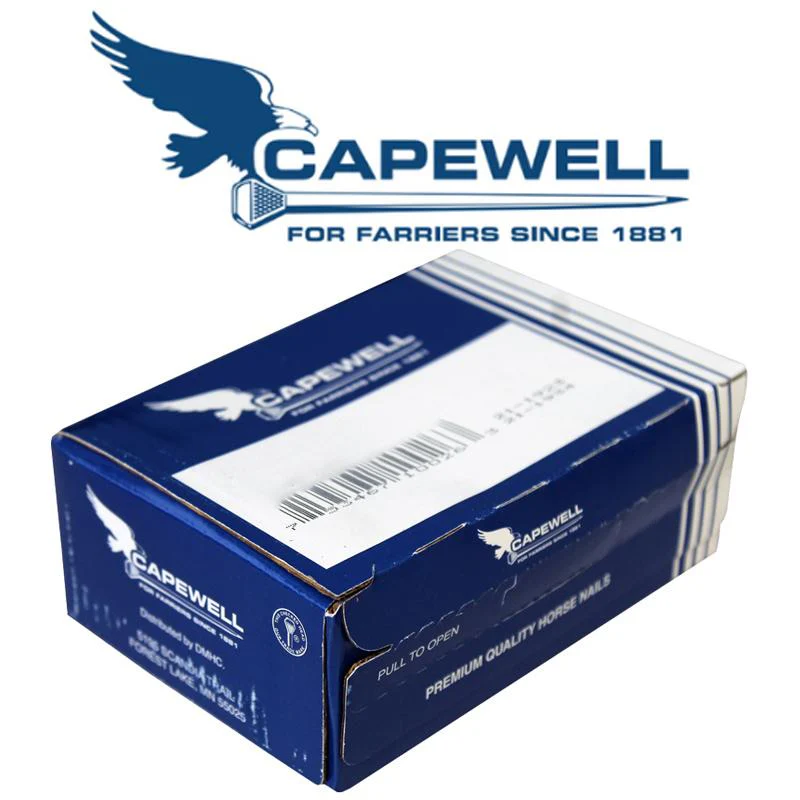Capewell 5 Slim Horseshoe Nail 500 Count Box - Image 3