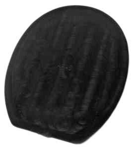 Castle Arab Black Horseshoe Pads