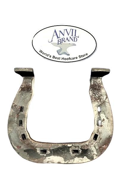 Die 1 Front 3/8" Scotch Bottom #0 Heeled Horseshoe
