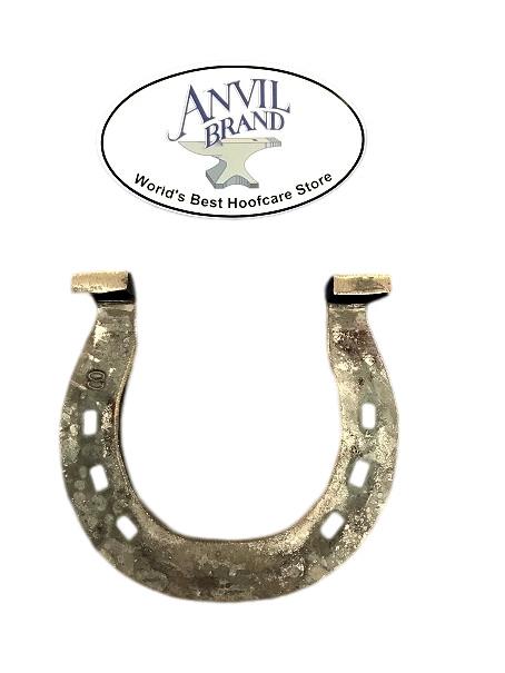 Die 2 Front 3/8" Scotch Bottom #00 Heeled Horseshoe