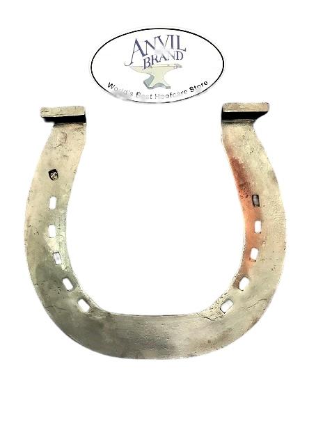 Die 2 Front 3/8" Scotch Bottom #3 Heeled Horseshoe
