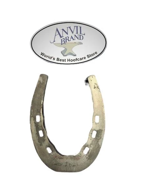 Die A 1/2 x 1 Punched 12" Square Toe Hind Horseshoe