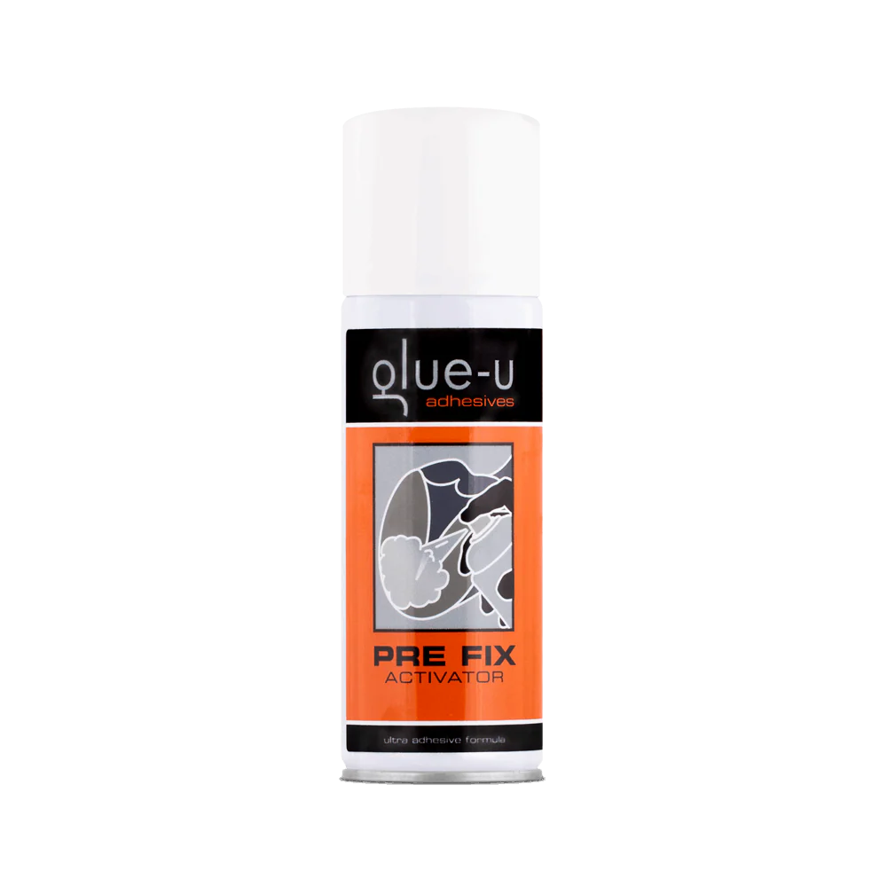 Glue-U Pre-Fix Activator Spray Can 295cc One of Two-Part System