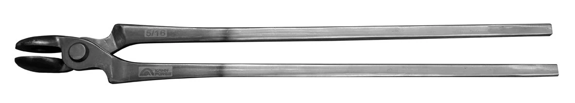 Kahn Forge 5/16" Fire Tong 16" Round Head
