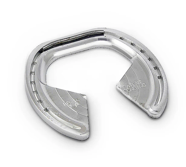 KB Aluminum Bar Shield #6 Therapeutic Race Horseshoe
