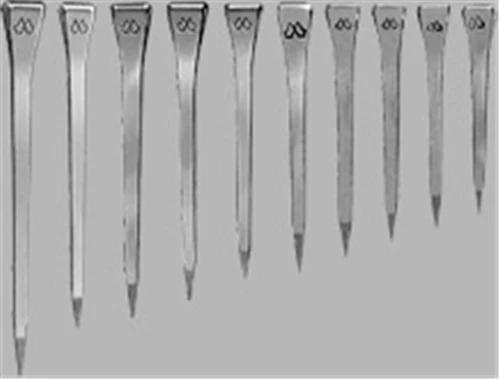 Mustad E2 Horseshoe Nail 250 Count Box
