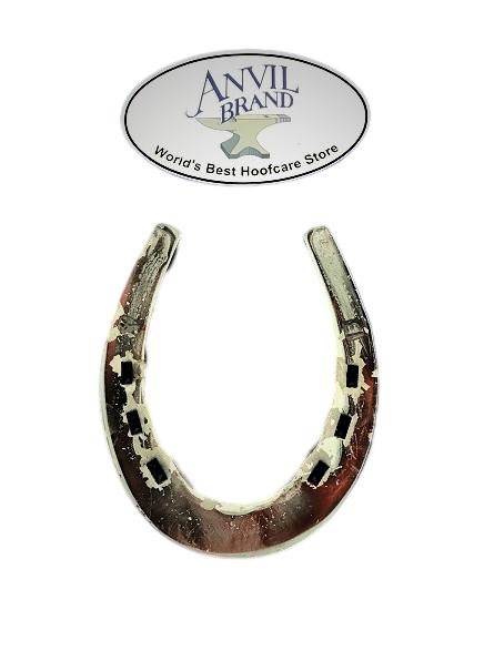 AB 3/8" National Show Horse 13" Punched Horseshoe