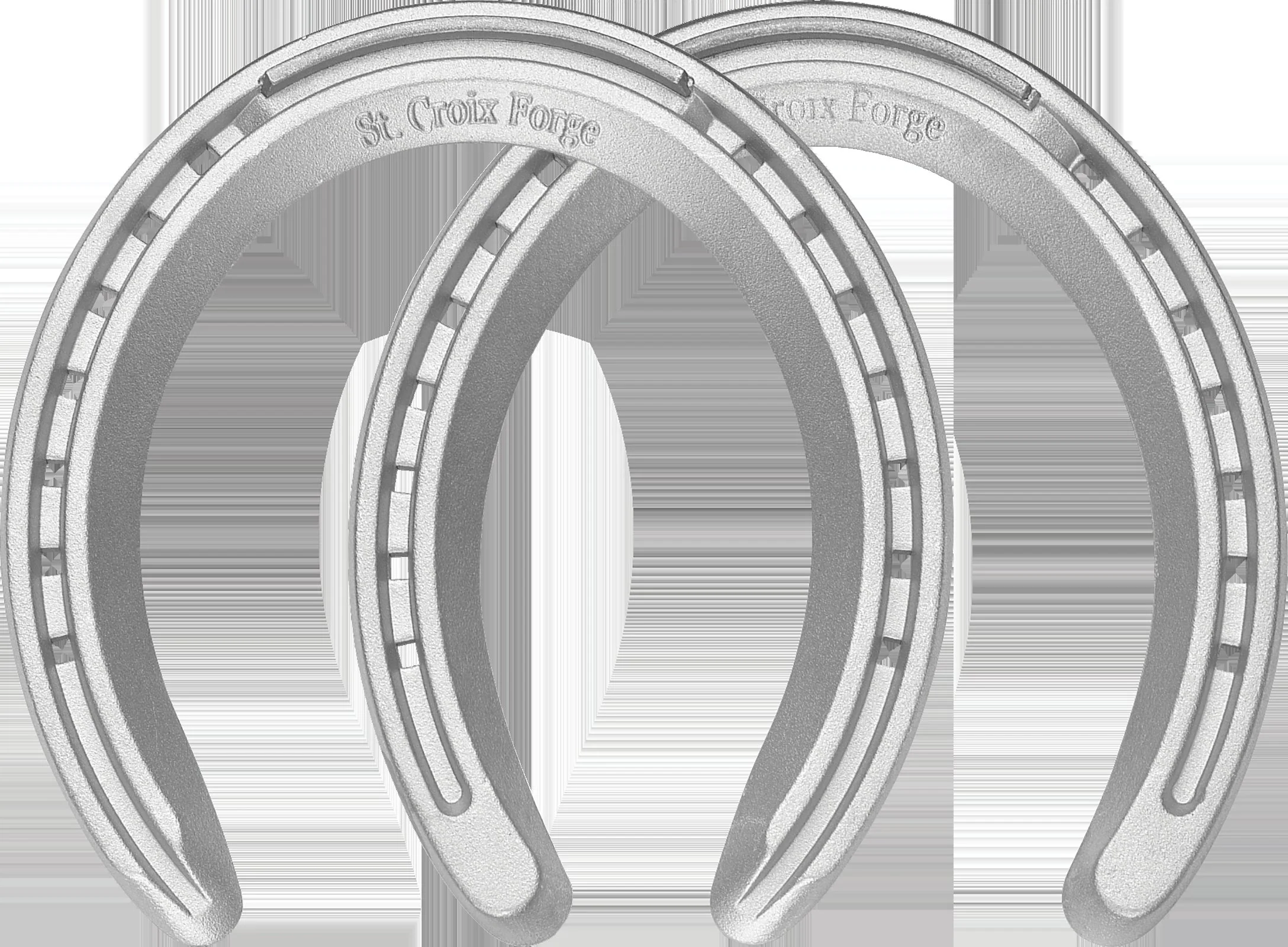 St. Croix Regular Aluminum Race Plate #6 Front Horseshoe