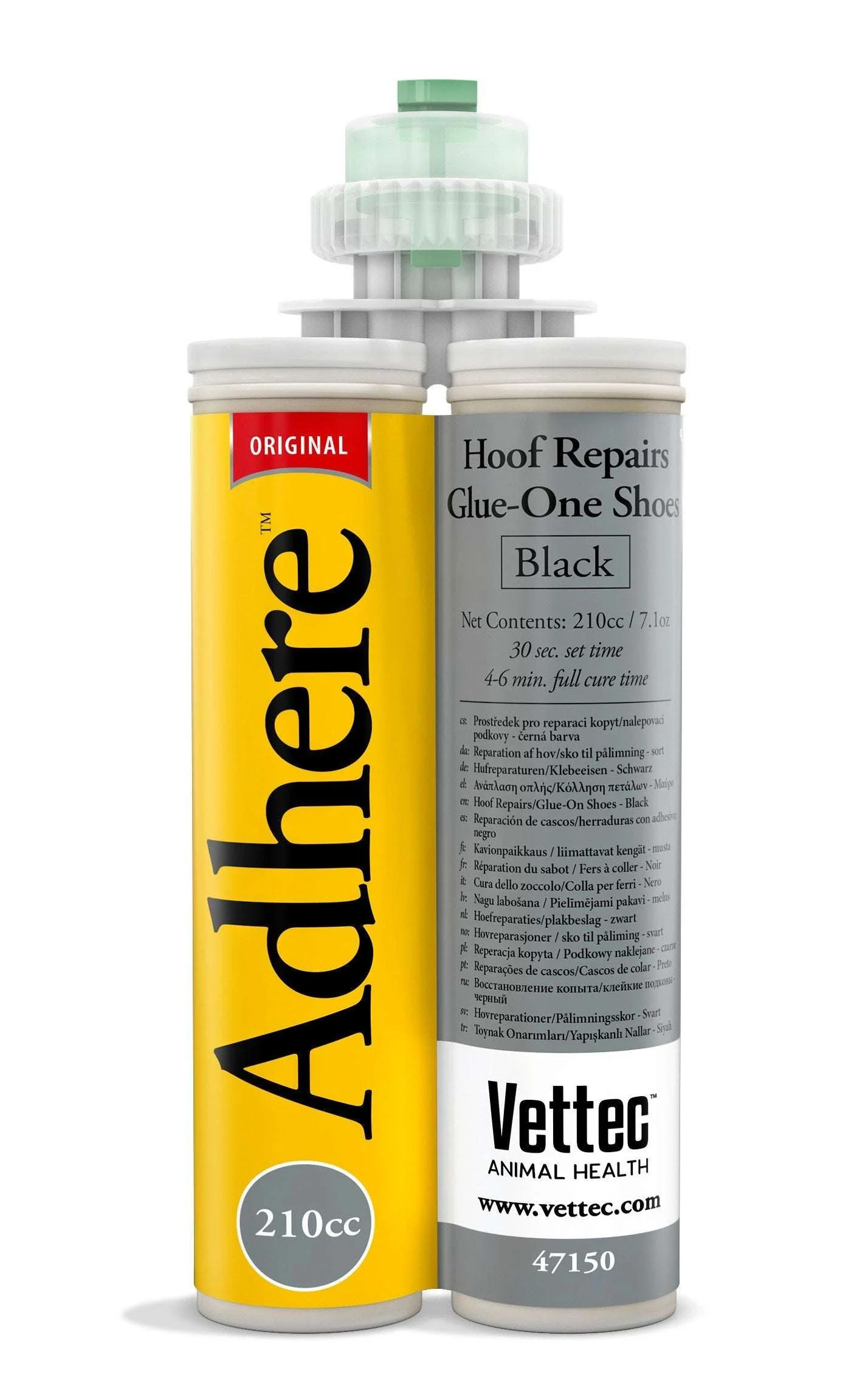 Vettec Adhere Black 210cc - #47150