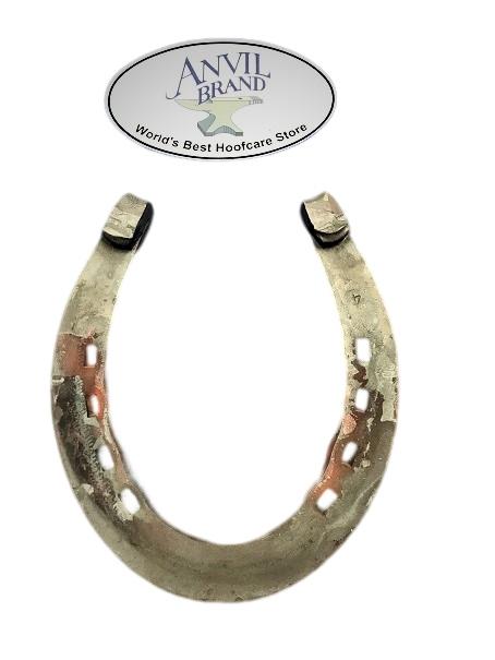 AB 3/8 x 1 Walking Horse Heeled #4 Front Horseshoe